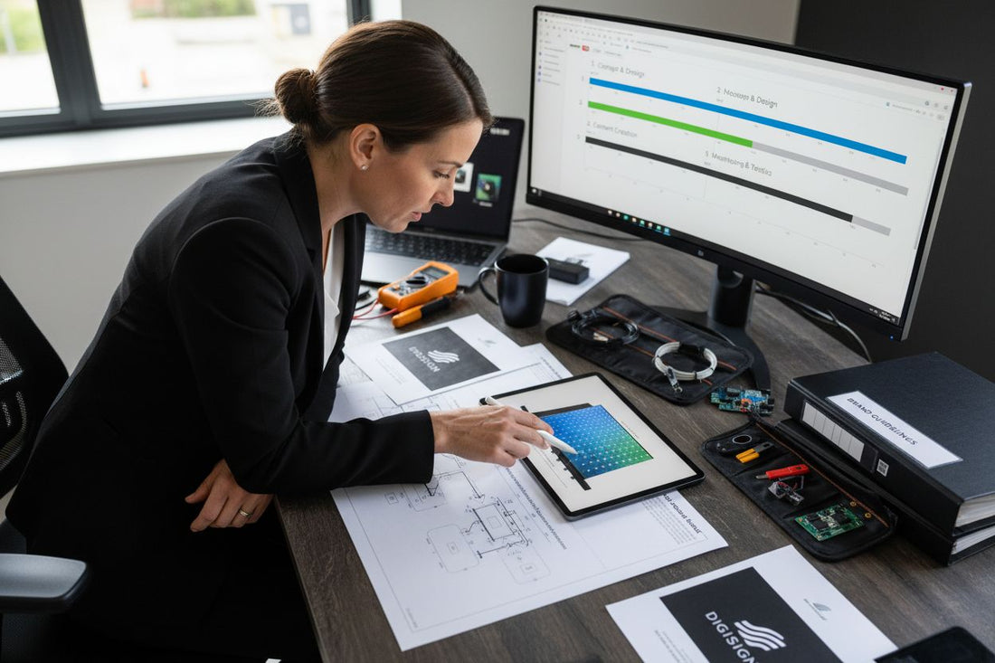 LED workflow planning