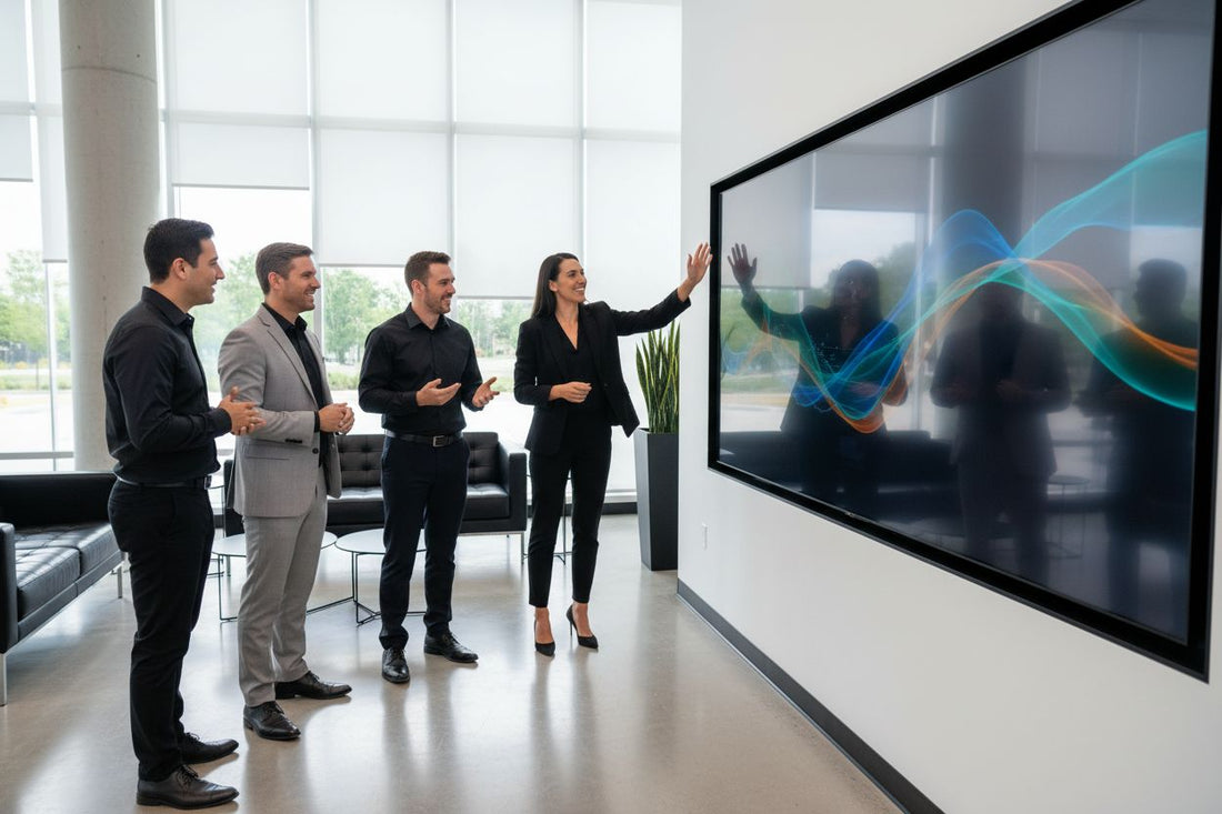 affichage led en entreprise