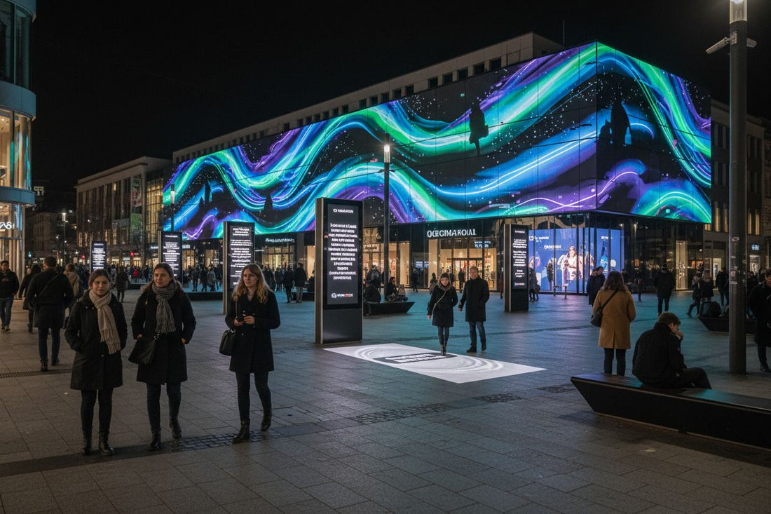 affichage LED urbain