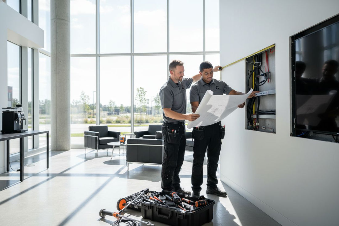 installation écran LED professionnel