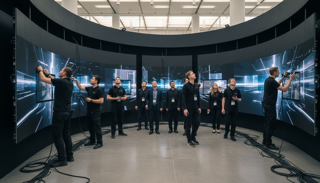 événement affichage LED professionnel