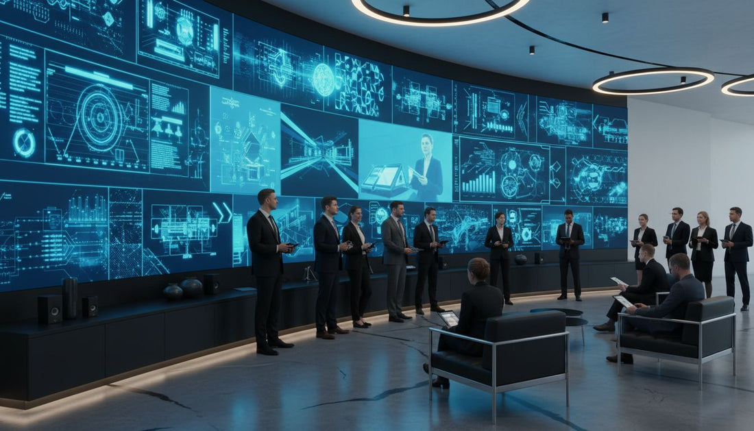 affichage mural led professionnel