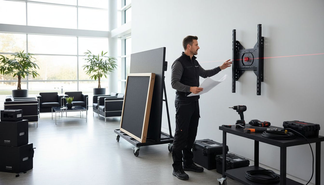 installation écran LED professionnel