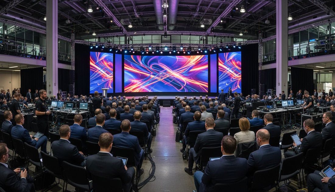événement professionnel écran LED