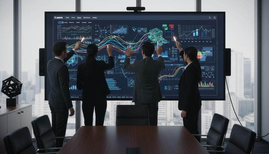 bureau panneau LED interactif