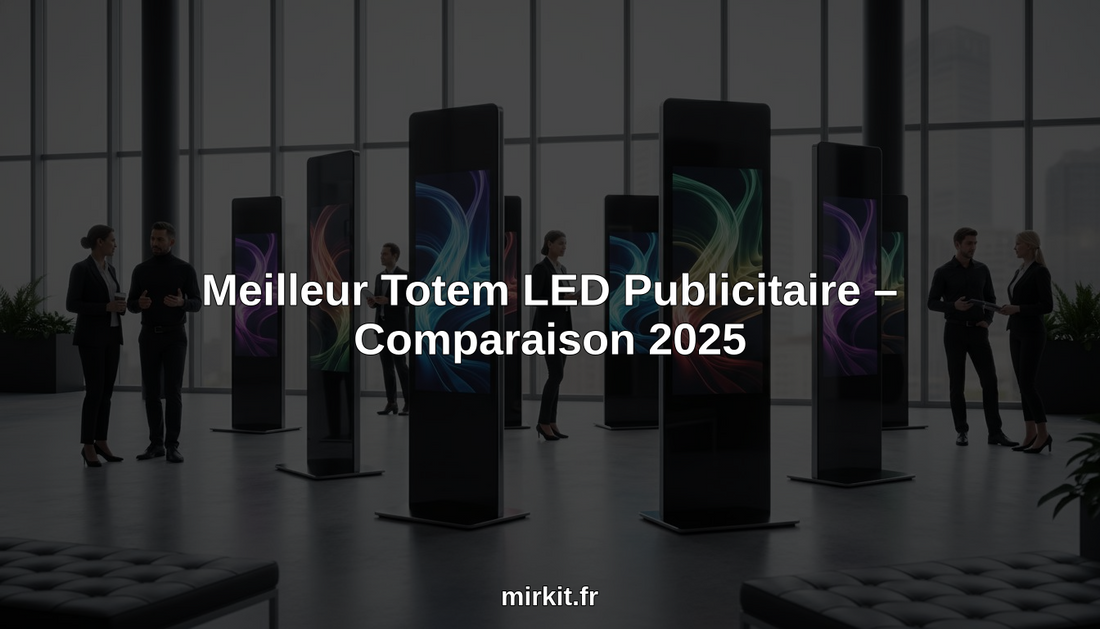 meilleur totem led publicitaire hero header image