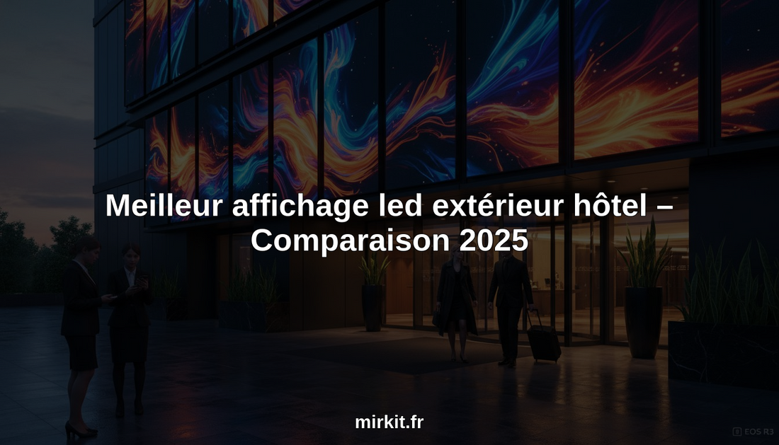 affichage led extérieur hôtel hero header image