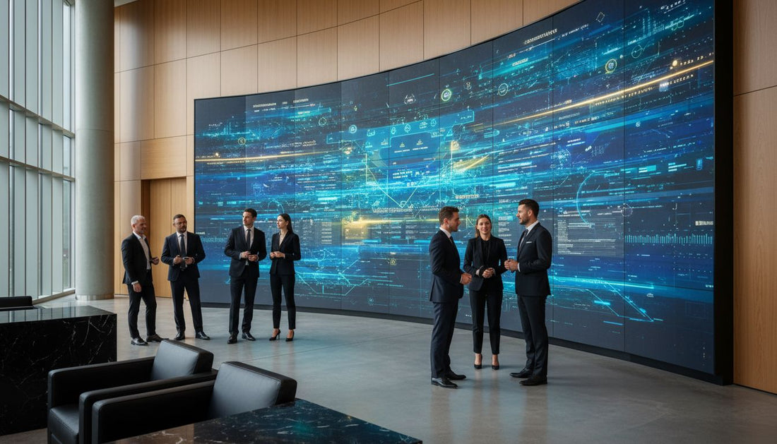 murale led entreprise