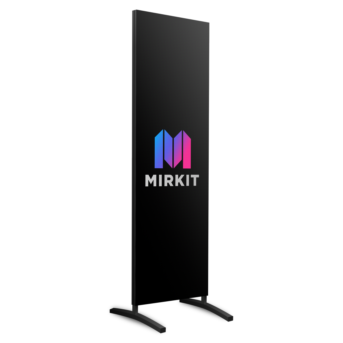 Location professionnelle — TOTEM PUBLICITAIRE LED pour intérieur MIRKIT PRATIQUE INT 1