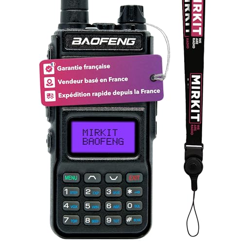 Talkie-walkie Baofeng RT15UV 5W 1800mAh, Port USB -C+ dragonne. UV-5R Nouvelle génération.
