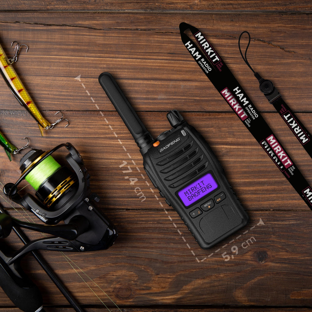 BAOFENG BF-88ST Talkie Walkie 2PCS Baofeng BF-E88 avec Grande Portée, Double Montre PMR446 Rechargeable à Large portée, avec écran LCD, VOX Double Surveillance, Chargeur de Bureau USB et oreillette