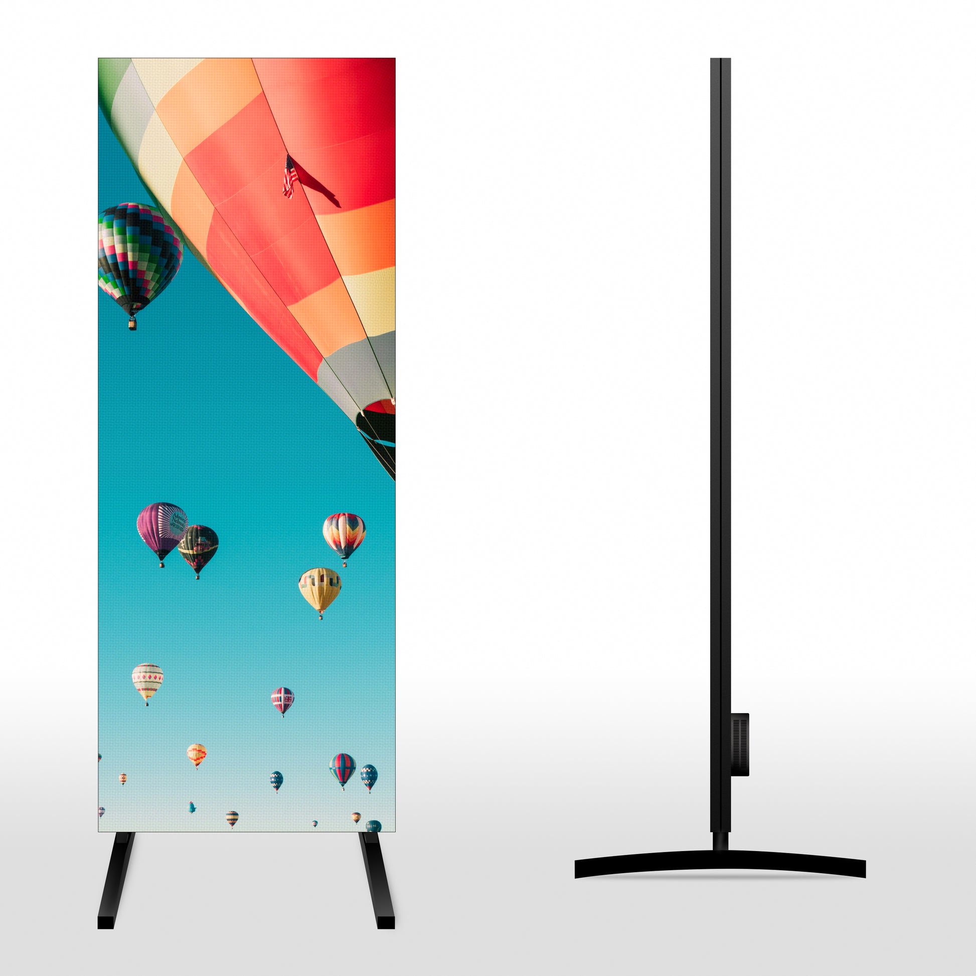 TOTEM PUBLICITAIRE LED pour Intérieur  MIRKIT PRATIQUE INT 1