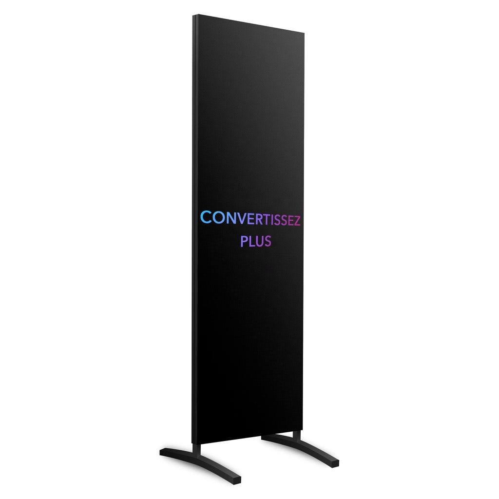 TOTEM PUBLICITAIRE LED pour intérieur MIRKIT PRATIQUE INT 1