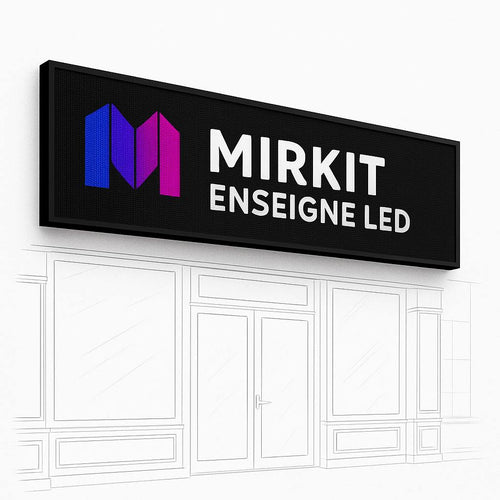 ENSEIGNE LED COULEURS